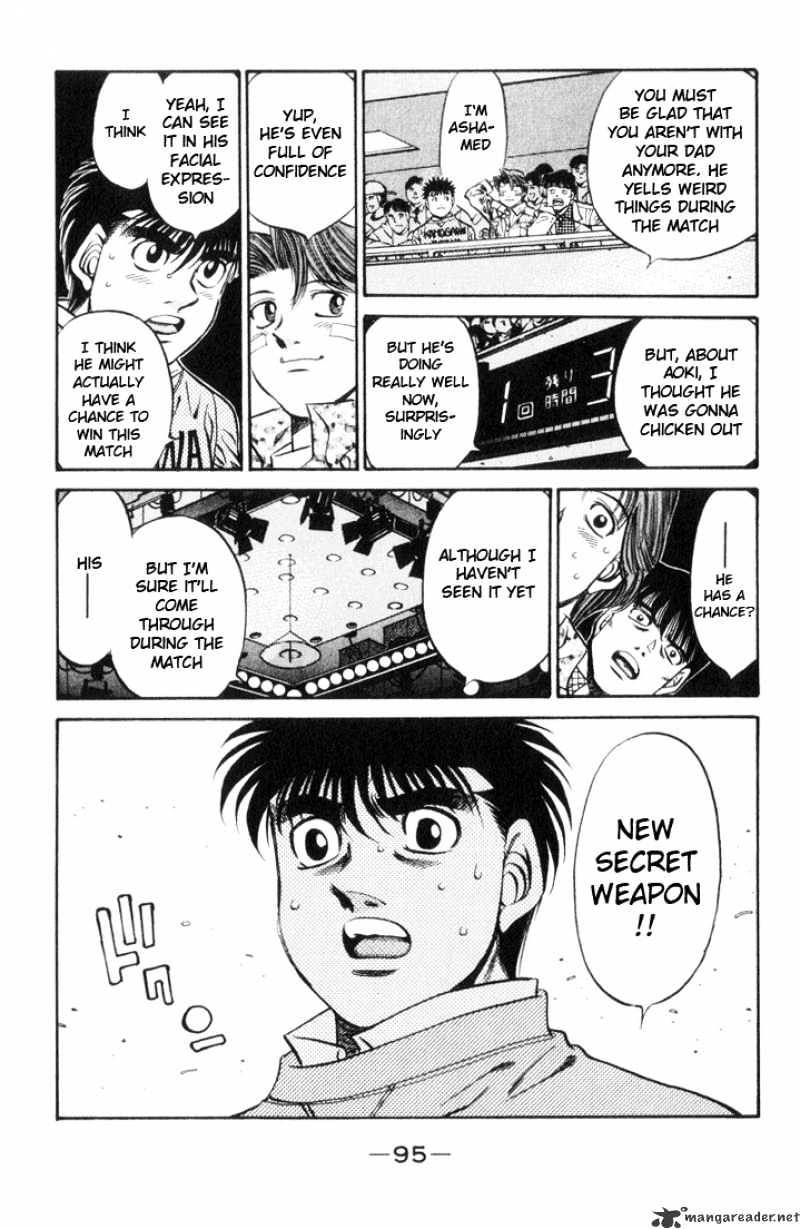 Hajime no Ippo: Fighting Spirit, Chapter 447 image 17